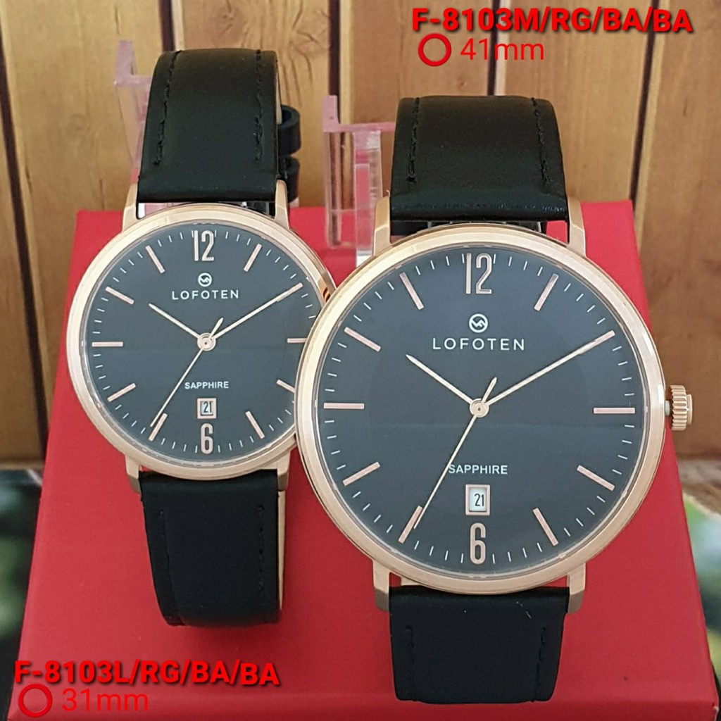 JAM TANGAN COUPEL LOFOTEN STRAP KULIT