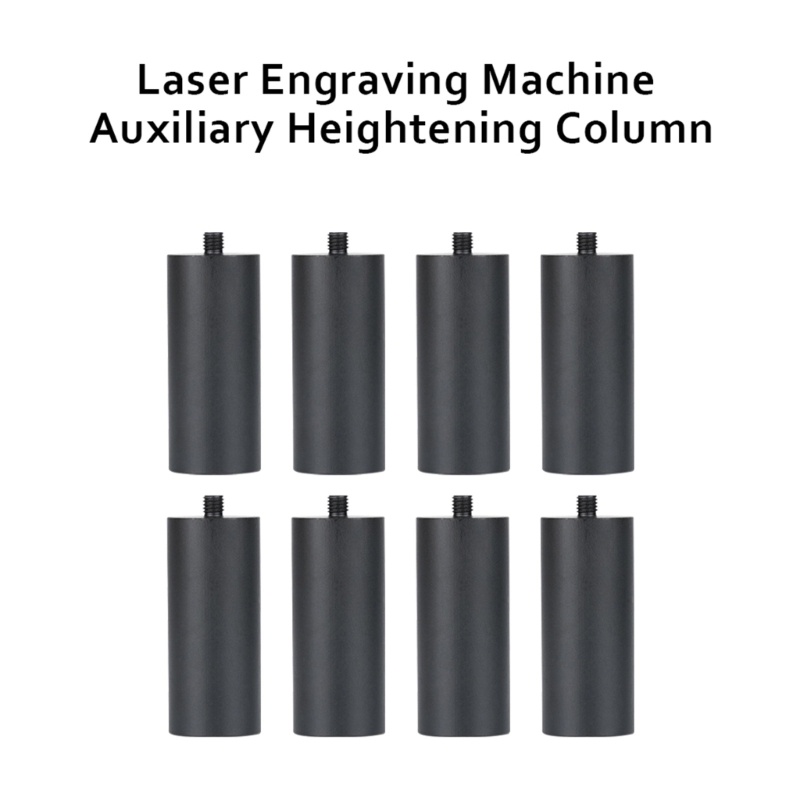 1 Set Mesin Ukiran Logam Auxiliary Tinggi Kolom Untuk Axis Rotary Roller 50mm