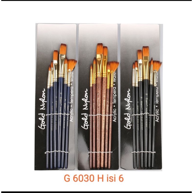 

kuas giorgione set 6030 H isi 6