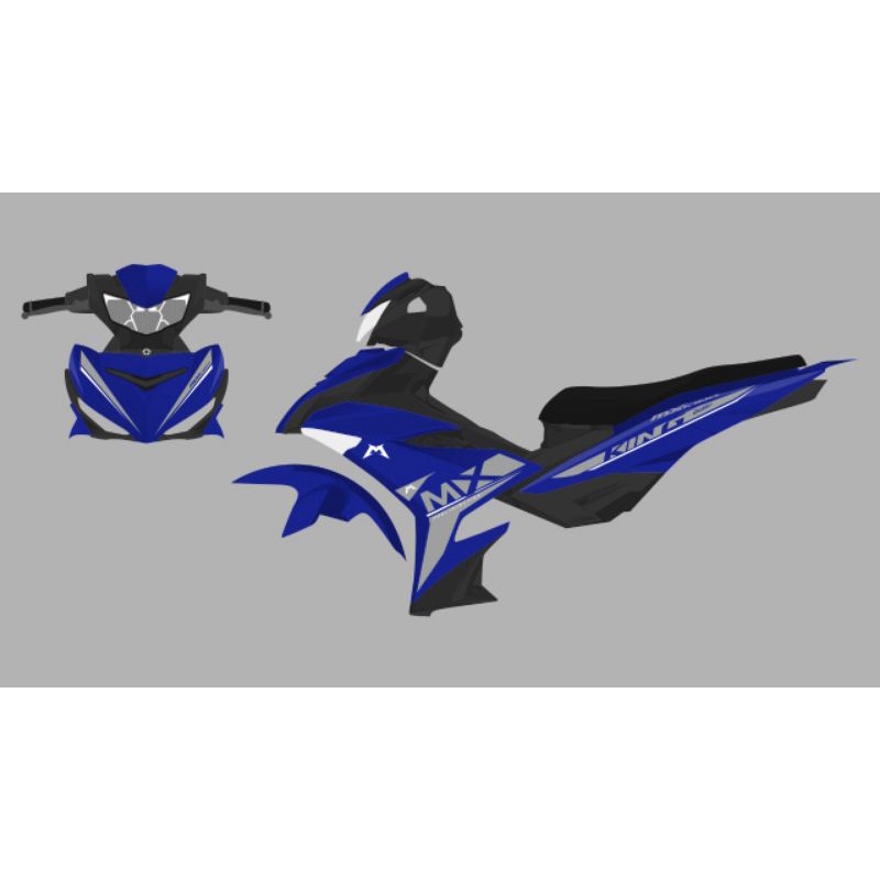 striping mx king 2020 atau 2021 transparan