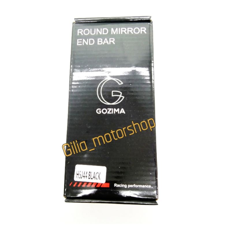 Spion Jalu Bulat Gozima Black Kaca Spion Jalu Bulat Universal Mio Beat Scoopy Vario Vespa Nmax Pcx