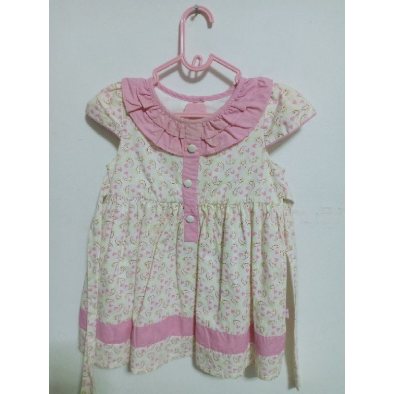 prelove baju dress anak perempuan 1-2 thn. beli di Matahari di mall.