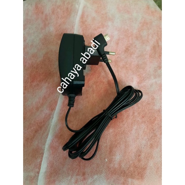 adaptor/charger mesin edc bca jack pipih cas edc bca bekualitas