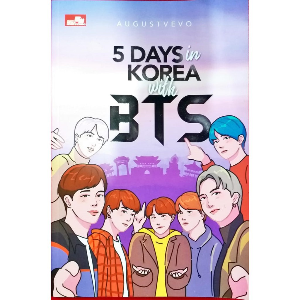 BUKU 5 DAYS IN KOREA WITH BTS