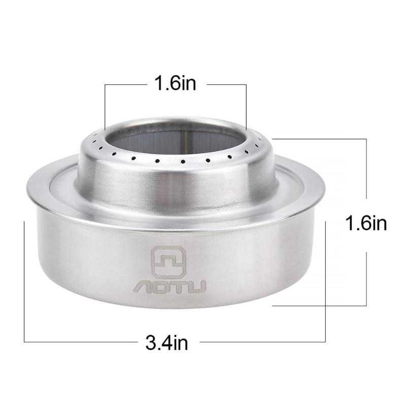 Aotu Kompor Gas Alcohol Stove Portable untuk Camping - AT6389