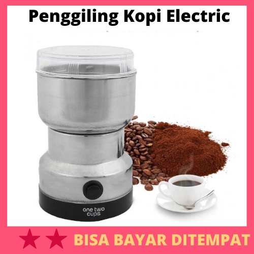 Penggiling Kopi Electric Coffee Grinder 150W / Alat Mesin Blender Penggiling Penghancur Grinder Biji