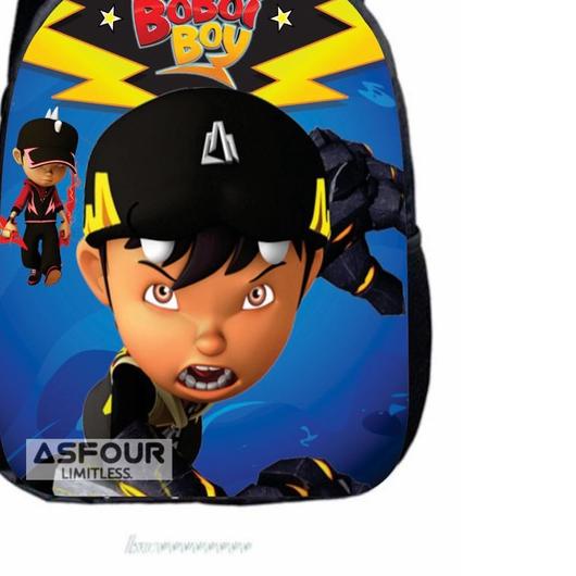 Asfour - Tas Boboiboy Tas Ransel Sekolah Anak Laki Laki Karakter Boboiboy tas Sekolah