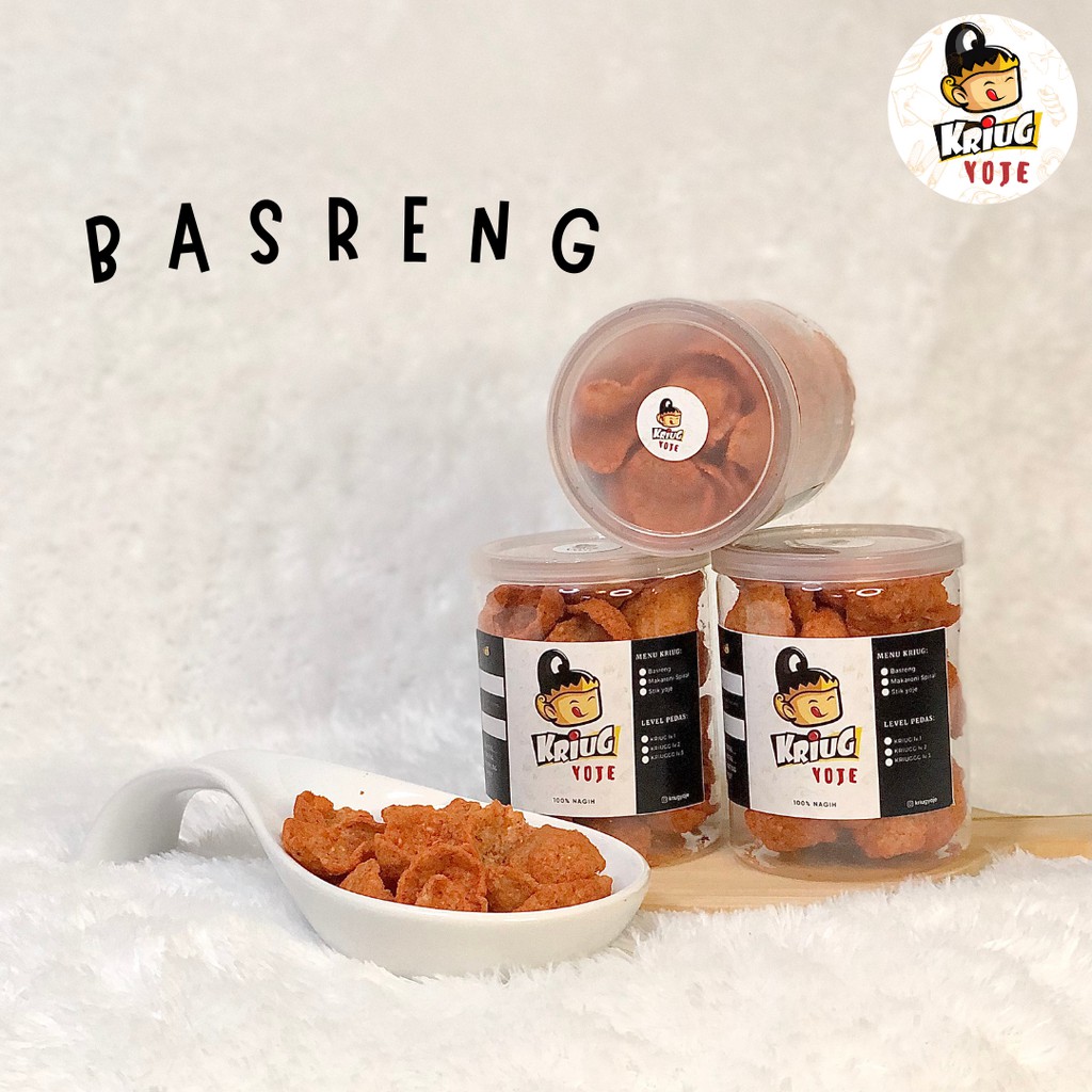 

Basreng Pedas Kriug Yoje | Camilan Premium