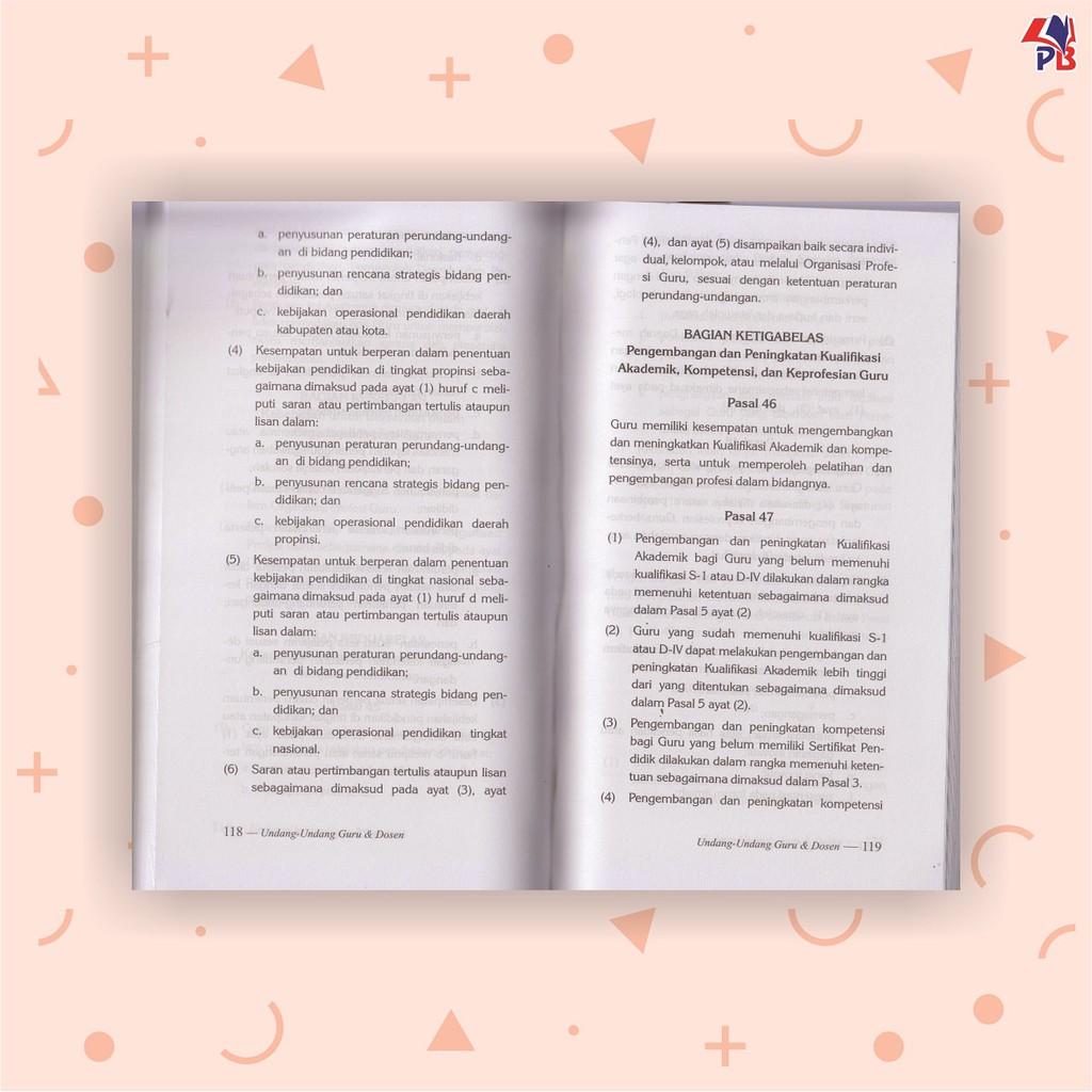 Buku Hukum Dan Ilmu Perundang Undangan : UU Guru & Dosen, UU RI Nomor 14 Tahun 2005 tentang Guru & Dosen-3
