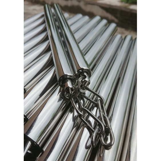 Nunchaku/Double stick Stainless steel kerincing FREESTYLE Diameter 1,9cm