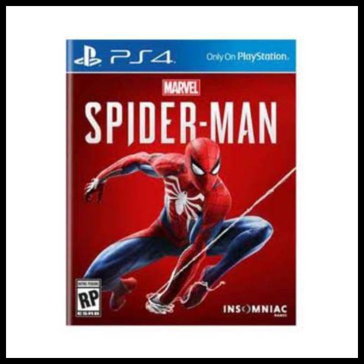 PS4 Spiderman - Kaset CD PS 4 Spiderman Marvel BERKUALITAS