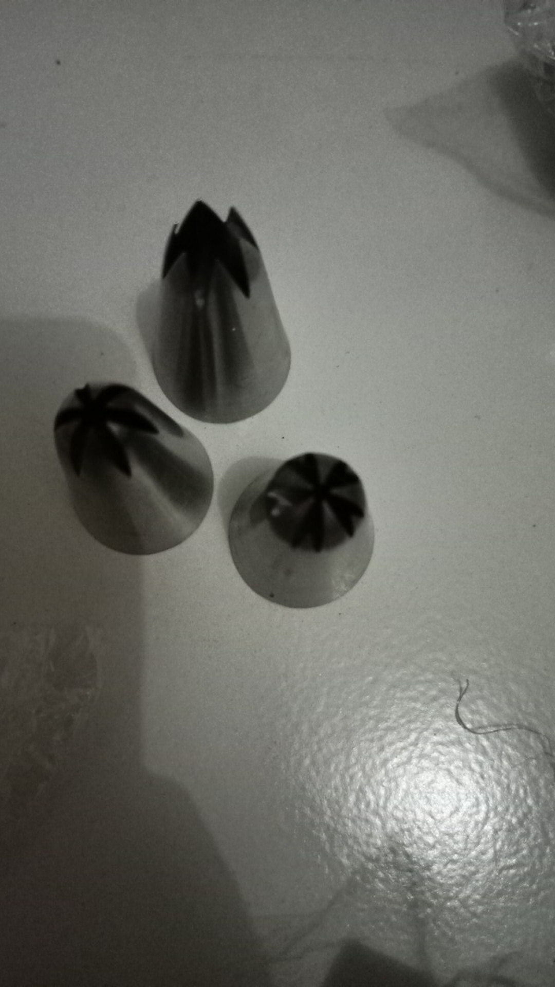 3pcs Spuit Piping Dengan Motif Bunga Untuk Hiasan Kue/cupcake