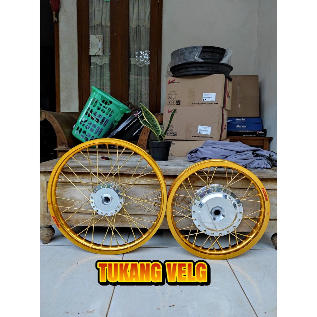Velg jari jari ring 14/17 beat street Vario Scoopy Genio Spacy model cross trail