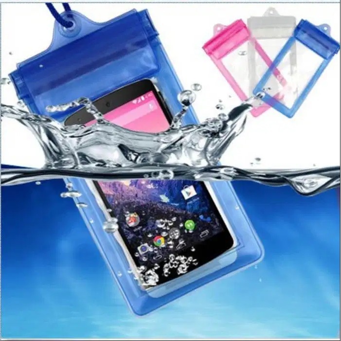 Waterproof Case Hp anti air Gojek Grab / Sarung Hp anti air UNIVERSAL