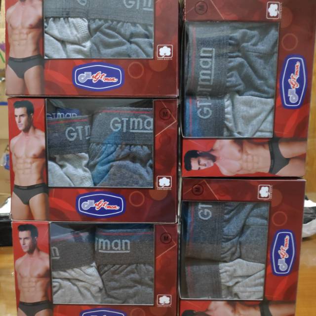 Celana Dalam Pria GT MAN GTM 01 + 1 MASKER BAGUS / CD GT MAN PRIA / CD PRIA 1 PACK ISI 2 PCS, PASTI ORI, PASTI READY