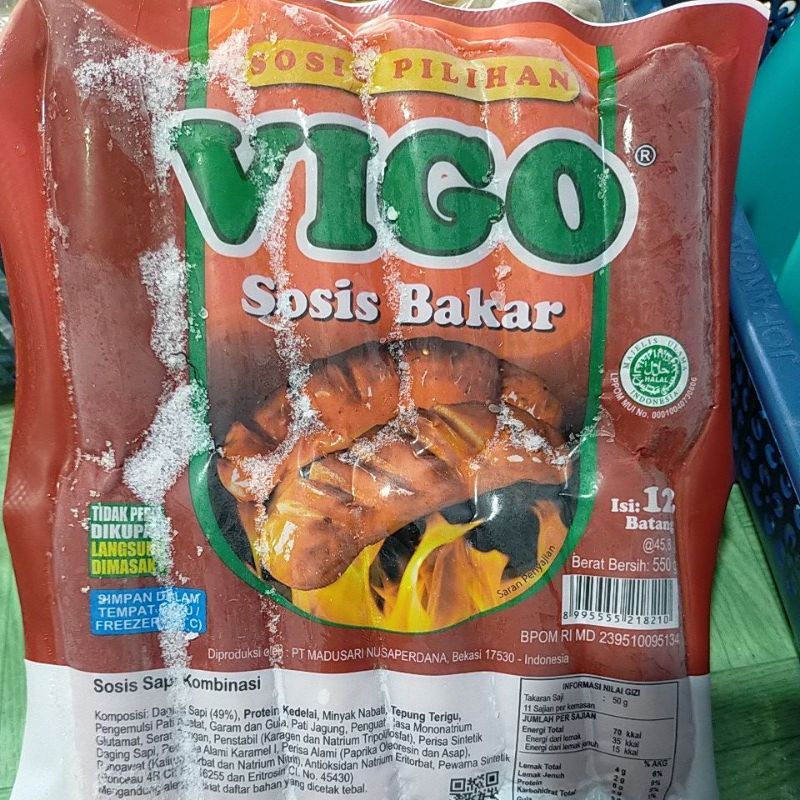 

Vigo sosis bakar isi 12 batang