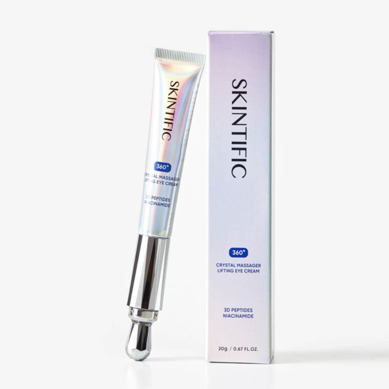 SKINTIFIC-360 CRYSTAL MASSAGER LIFTING EYECREAM 20G