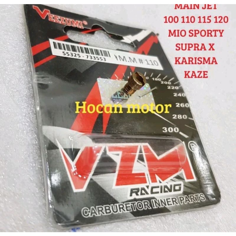 MAIN JET SPUYER MIO SPORTY MIO SOUL SUPRA X KHARISMA KAZE HIGH QUALITY