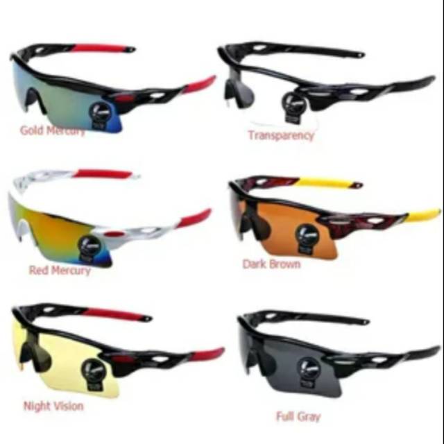 Kacamata Sepeda Mtb & Roadbike