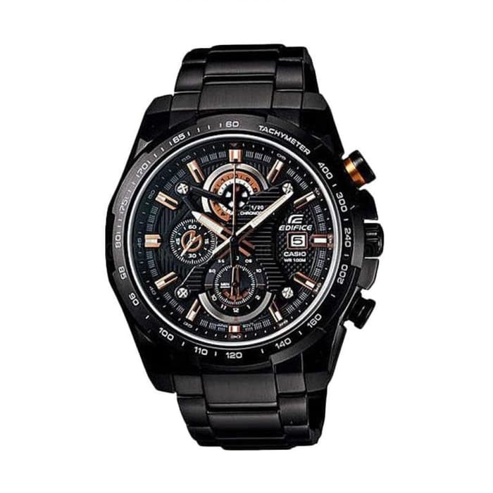 Casio EDIFICE EFR-523BK-1AVDF - Jam Tangan Pria - Hitam