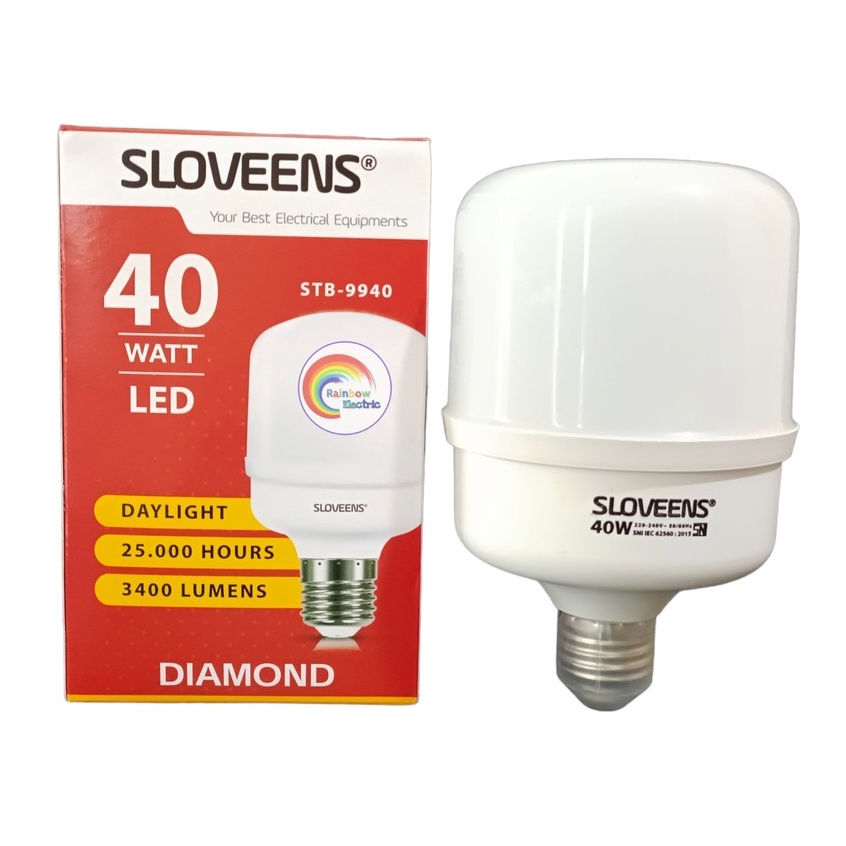 Sloveens Diamond Lampu LED Capsule 40 Watt