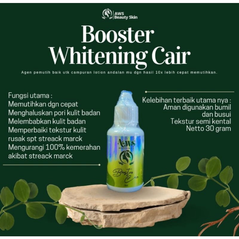BOOSTER WHITENING /AGEN WHITENING / PEMUTIH SUPER AWS BEAUTY SKIN
