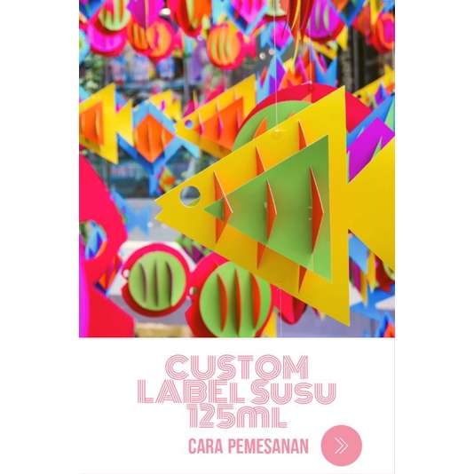 

Custom Label Susu kotak Ukuran 125ml