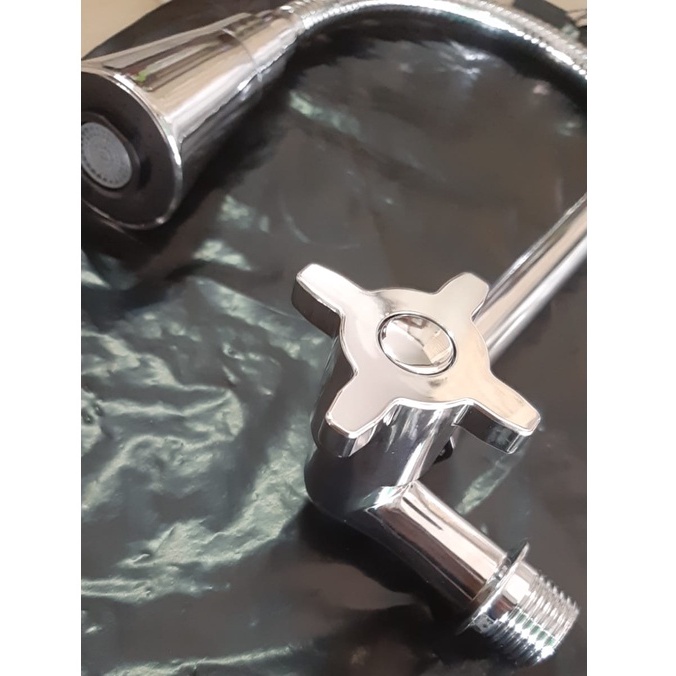 KRAN WASTAFEL FLEKSIBEL KEPALA TRUMPET/KRAN ANGSA CUCI PIRING/KRAN WASTAFEL/Kran Keran Angsa Fleksib