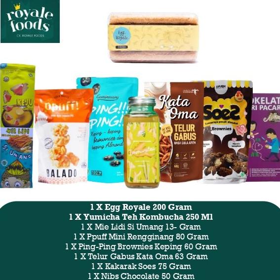 

Premium Product!!! Paket Promo Snack Royale Foods Free Goodie Bag Limited Edition - Paling Dicari