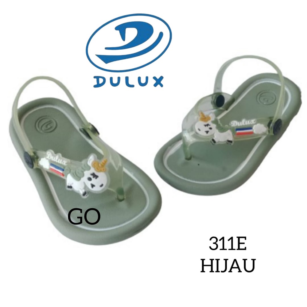 gos DULUX 311E UNC Sandal Jepit Perempuan Unicorn Sandal Jepit Balita Anak Cewek Tali Belakang