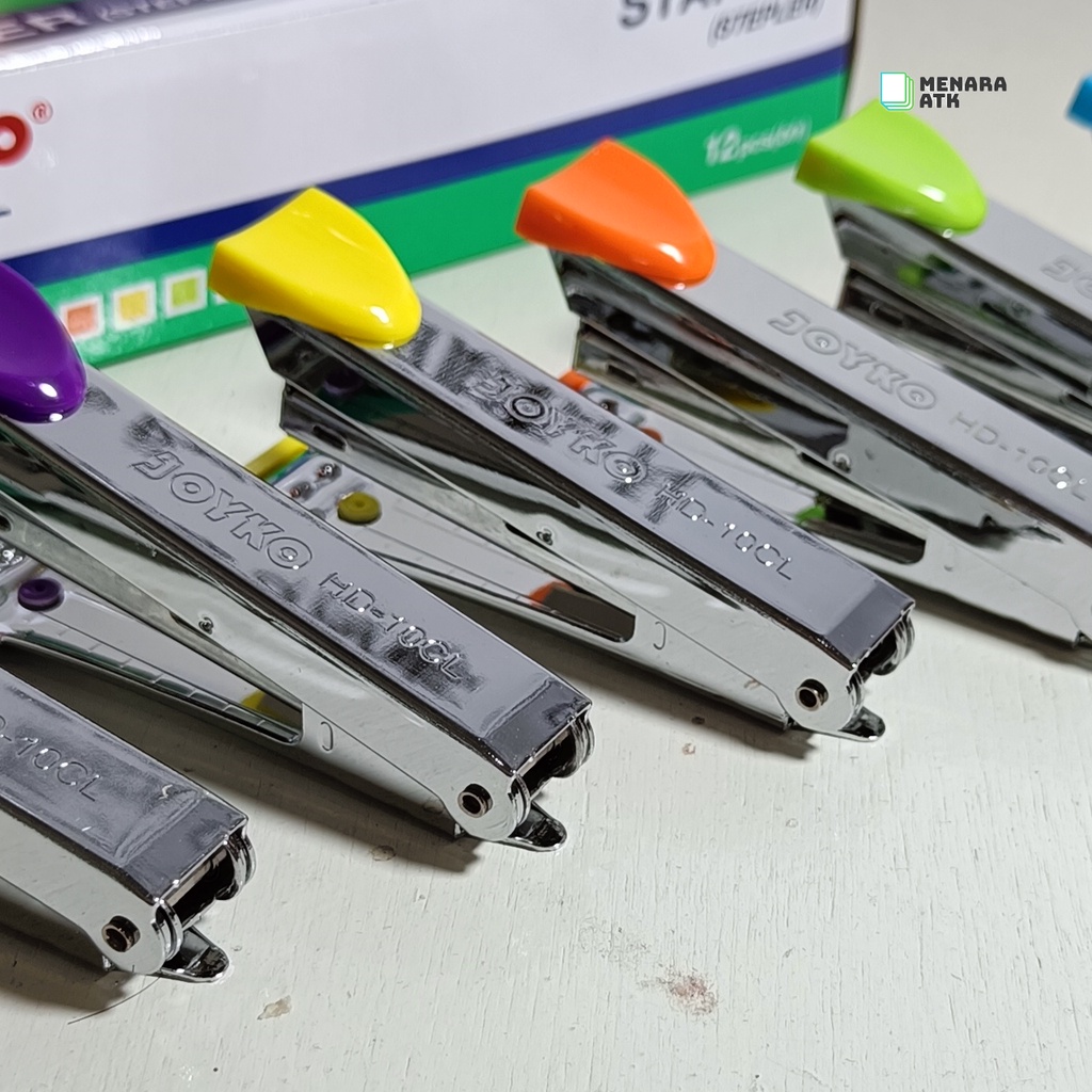 

Stapler JOYKO HD-10 BESI Warna Warni (12PCS)
