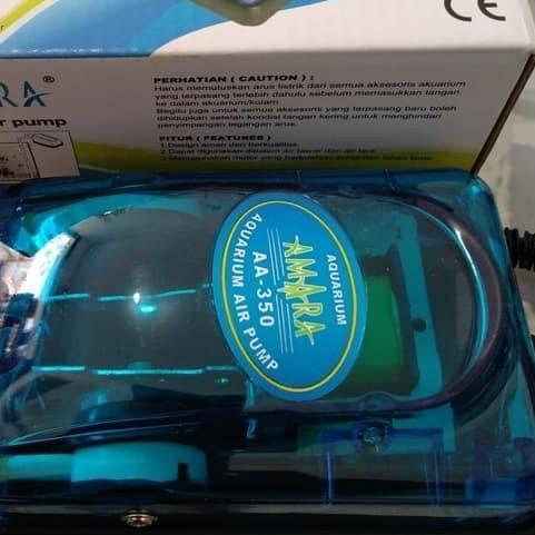 ✸ AMARA BS410 Aerator Pompa Udara dua lubang 2 lubang BS 410 Aquarium - AMARA BS410 ➩