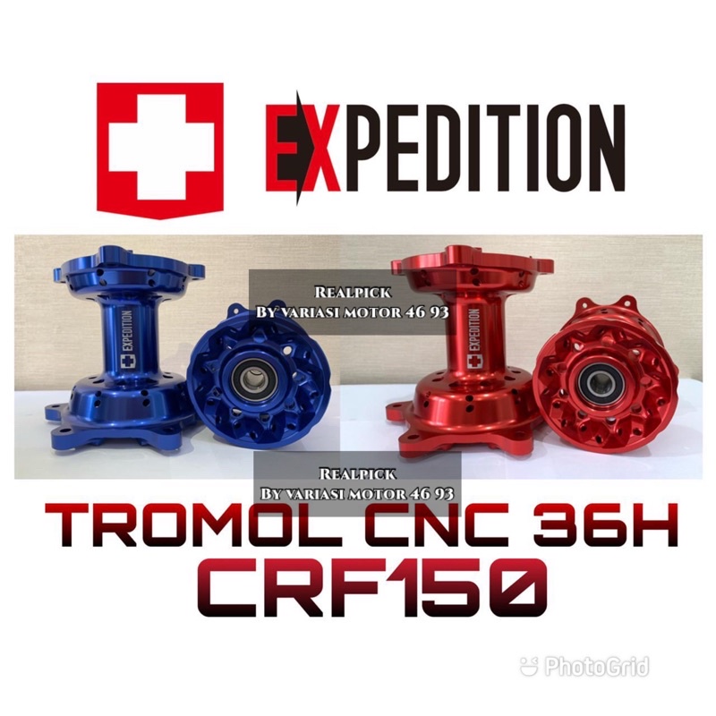 tromol honda crf 150l cnc tromol cnc crf 150l expedition
