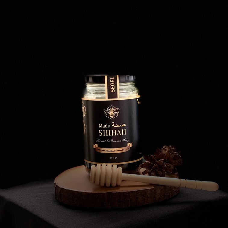 

Madu Shihah Hitam Gamat Propolis / Madu Hitam / Madu Pahit / Herbal Diabetes