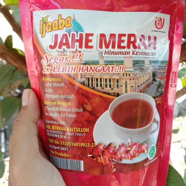 

MINUMAN KESEHATAN JAHE MERAH