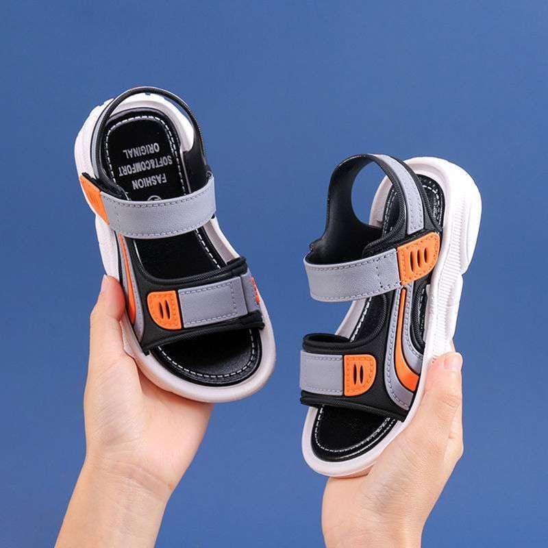 Medan Termurah KD045 Size 21-35 Sendal anak cowok Sandal jelly import