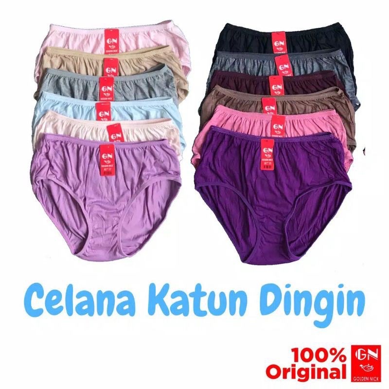 GOLDEN NICK | Celana dalam wanita katun 100% Golden Nick/Celana dalam wanita Golden nick warna 937