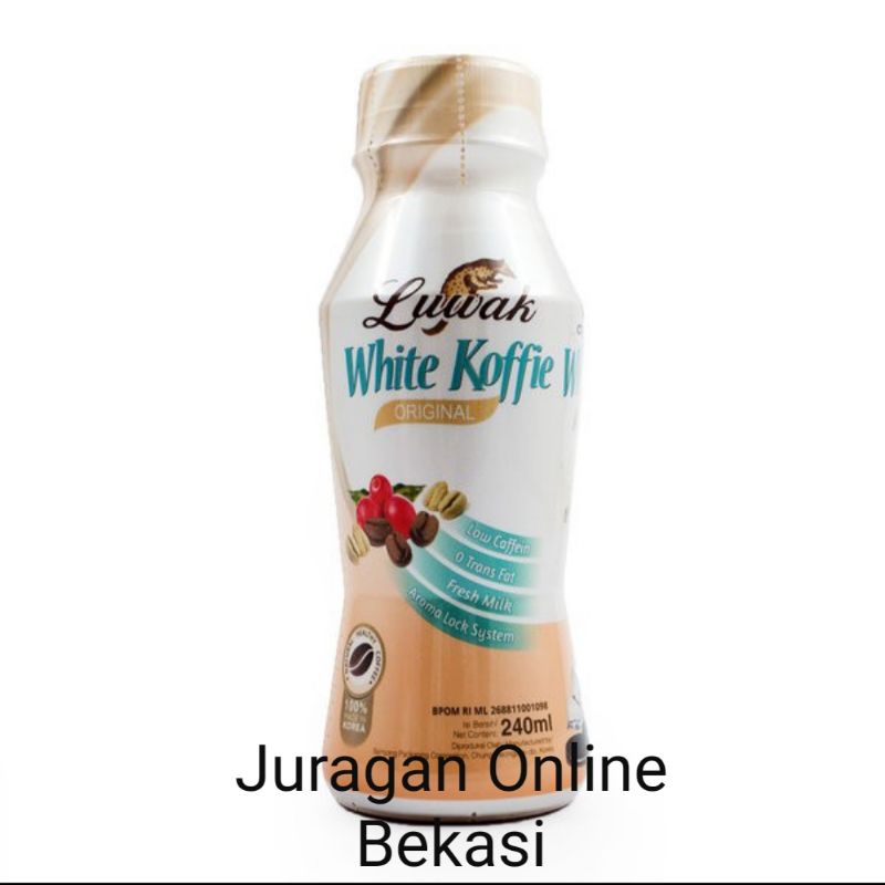 

Luwak White Coffe Botol 220ml