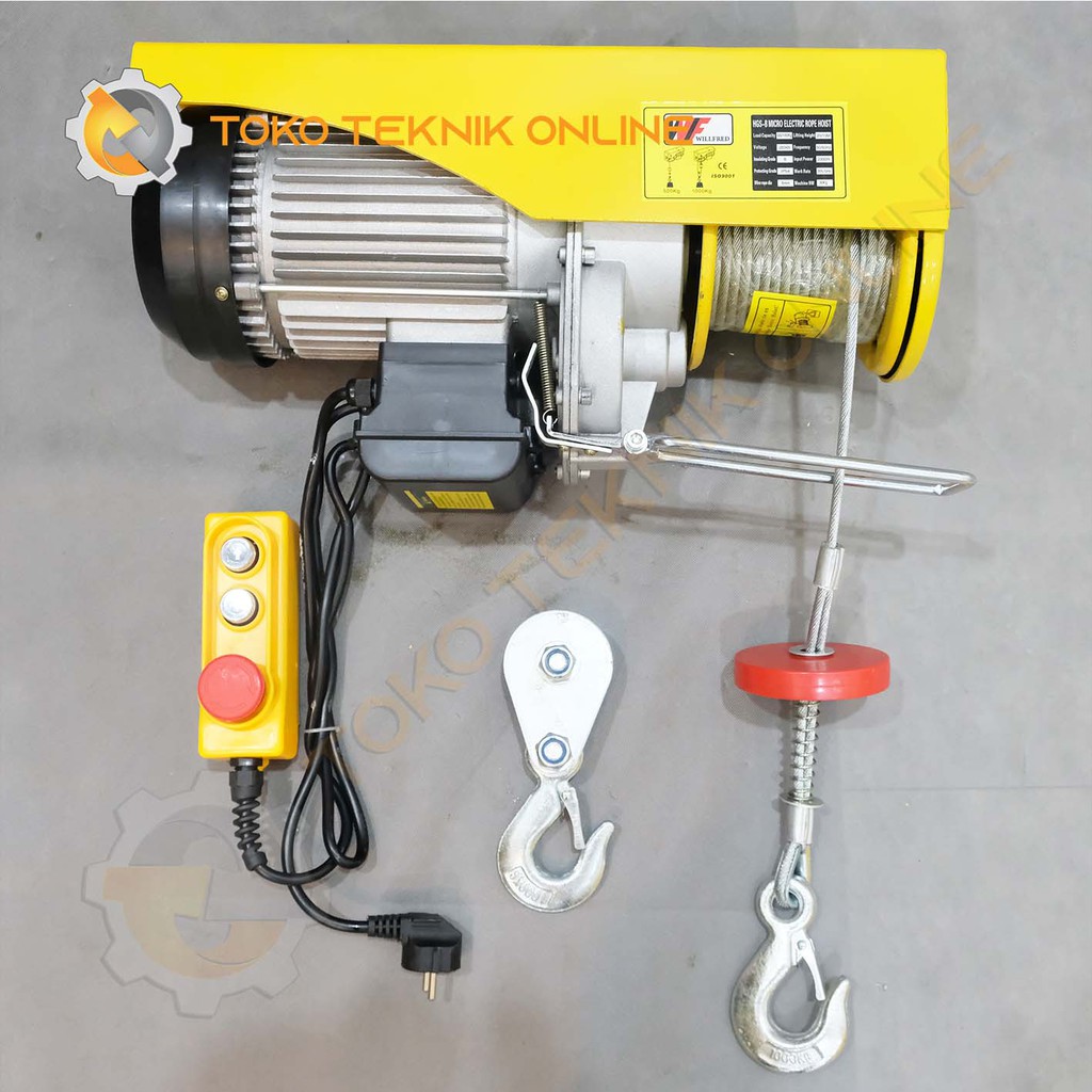 KATROL ELEKTRIK / MINI ELECTRIC HOIST 500/1000 KG - WILLFRED
