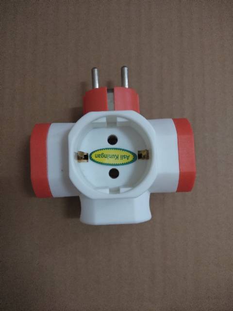 STEKER T ARDE / COLOKAN T 3LUBANG MATSUI 313 LAMPU / 313S SAKLAR