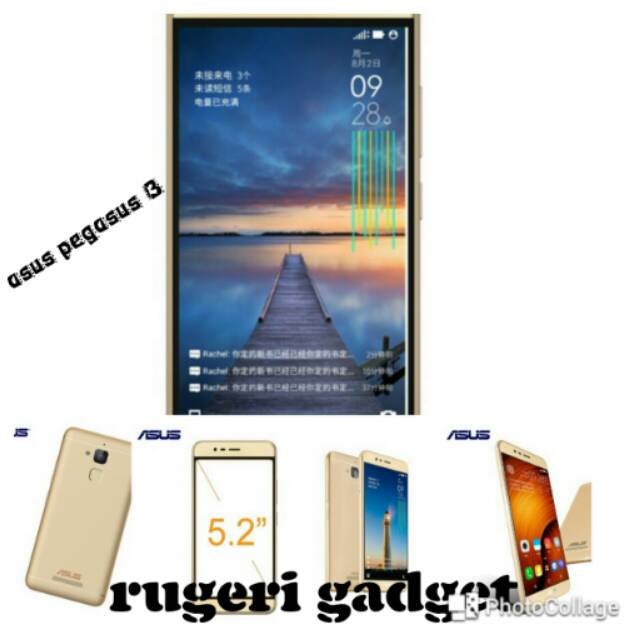 Asus Zenfone Pegasus 3 RAM2GB INTERNAL 16GB Garansi Distributor
