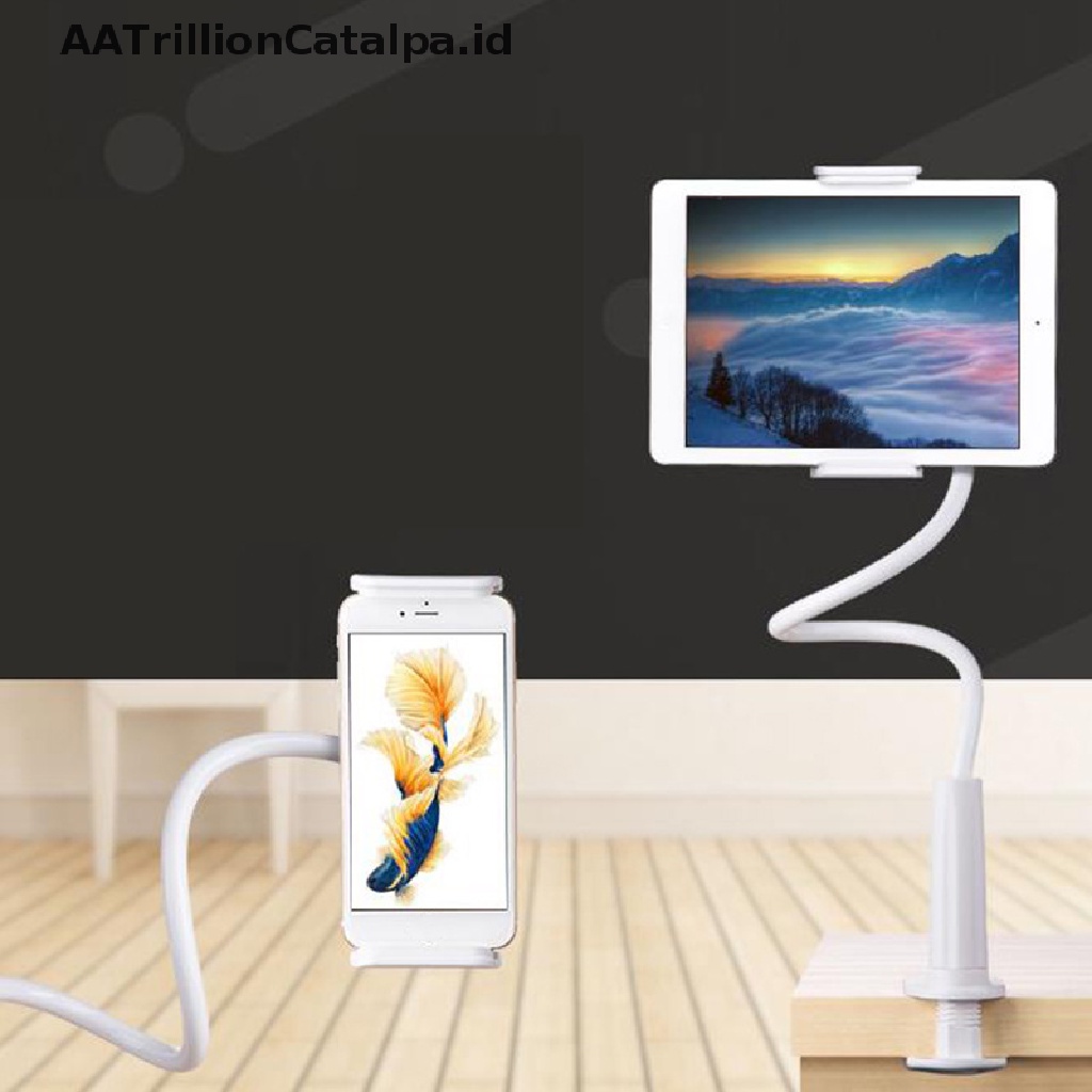 Aa Bracket Stand Holder Ponseltabletipad Desain Trillioncatalpa Flexible Untuk Meja