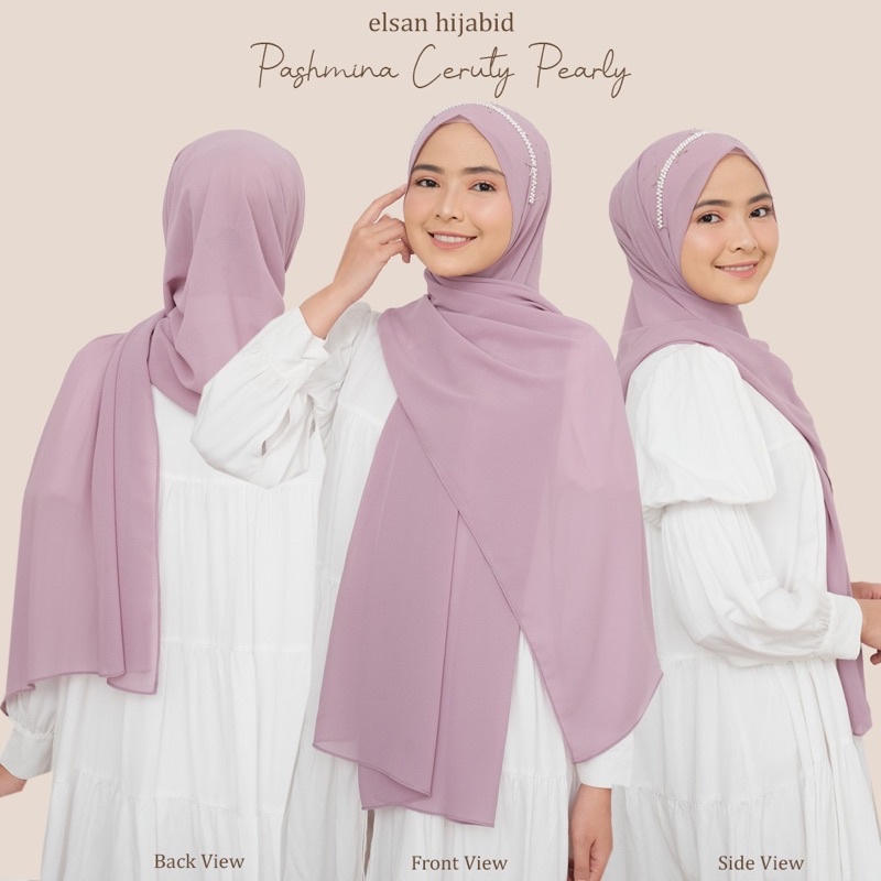 Pashmina Ceruty Pearly Mutiara