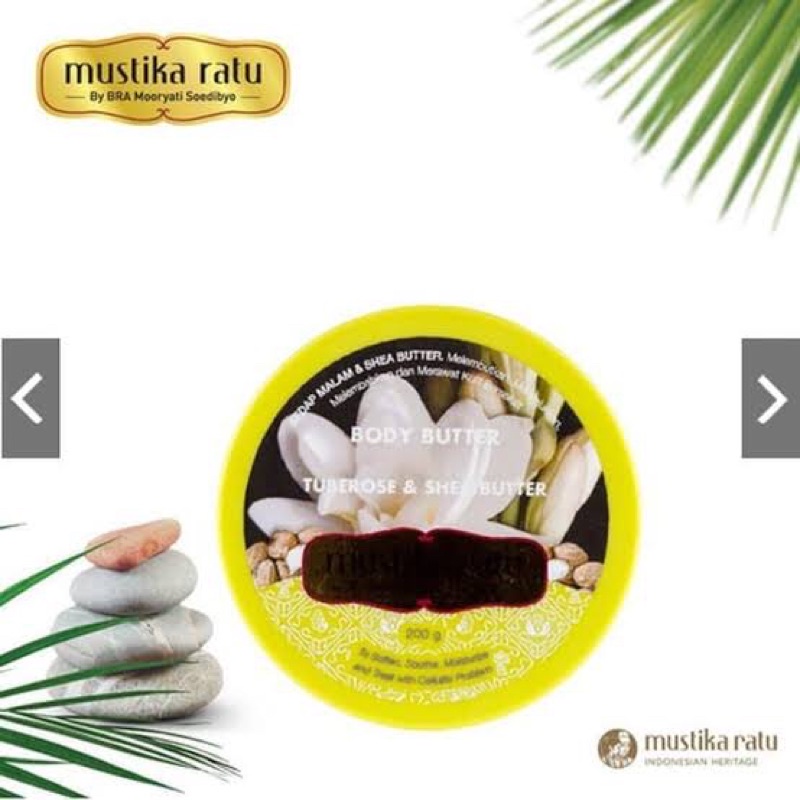 Mustika ratu Body butter tuberose & shea butter 200g