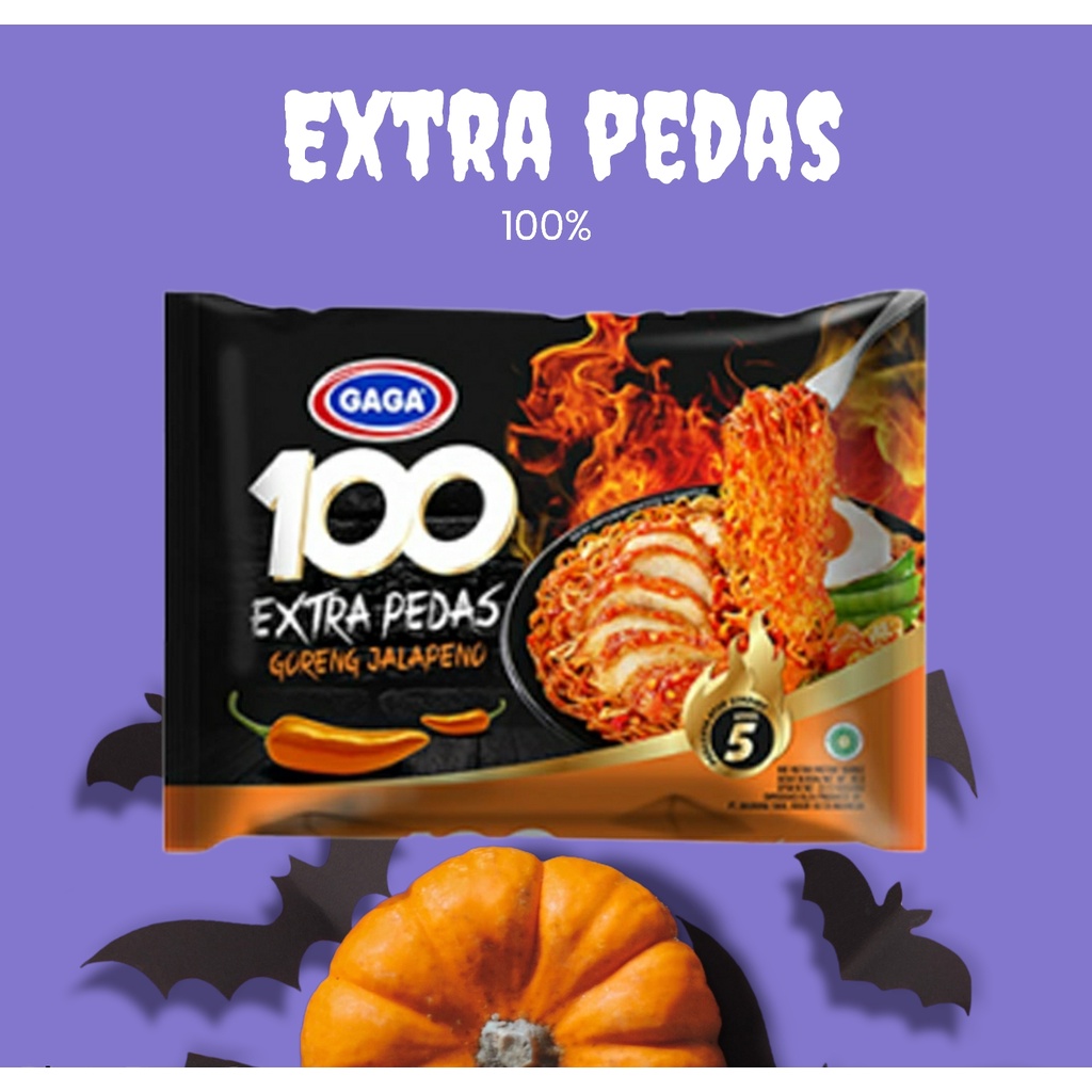 

GAGA 100 Extra Pedas Goreng Jalapeno 85g