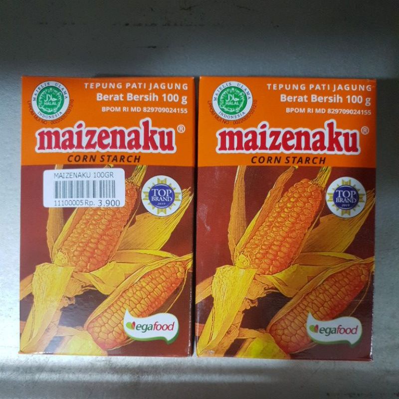 

Maizenaku / Maizena / Tepung Pati Jagung / Corn Starch 100 dan 150 Gram 100gram 150gram