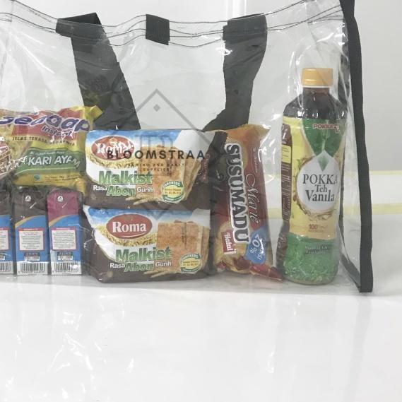 Tas Mika transparan Tas Souvenir mika transparant Tote Bag plastik