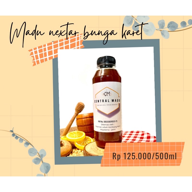 

madu murni asli nektar randu original