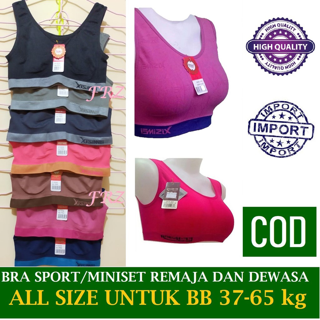 BRA SPORT IMPORT MINISET DEWASA DAN REMAJA Mini Set