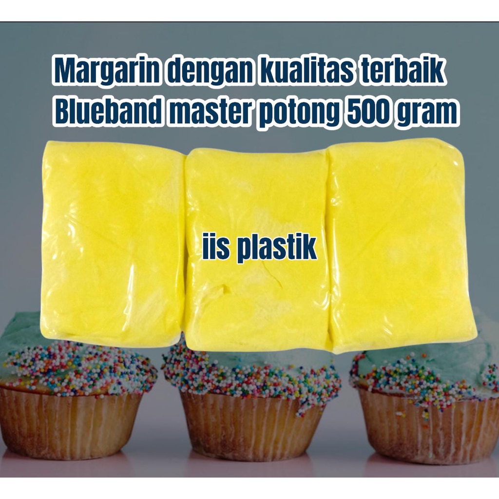 blue band master 500 gram mentega potong / margarin blueband master potongan 500 gram